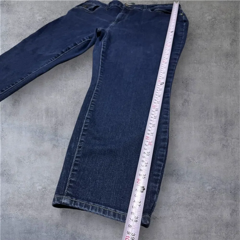 Judy Blue Jeans 20W JB88273 High Rise Straight Leg Rinse Wash Mom Denim